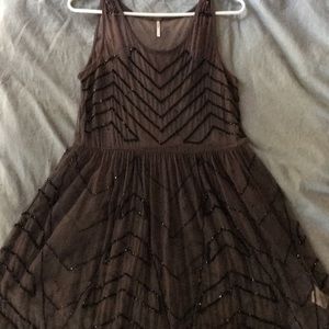 Sheer beaded dress